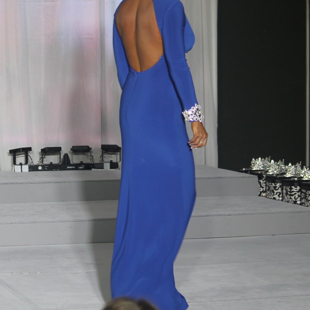 Nika Blue Dress View 5